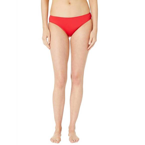 NEW RALPH LAUREN beach club solids hipster in ribbon red - Picture 1 of 1